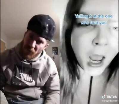 Wow so good😂 Amazing how they captured the emotions of this song so well! Chills!!😂😂😂 btw I’m pretty sure homeboy is drunk/high. He thought he was doin the damn thang!😭