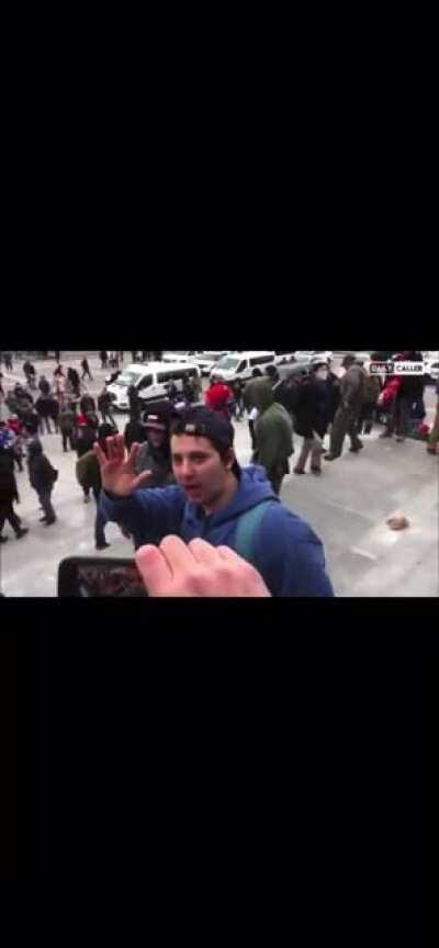 Idiot terrorist who gave name to journalist earlier is now claiming she died in his arms and “it could’ve been me!”