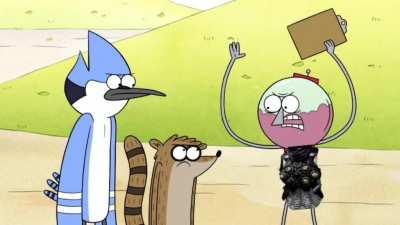 mordecai hates hunters