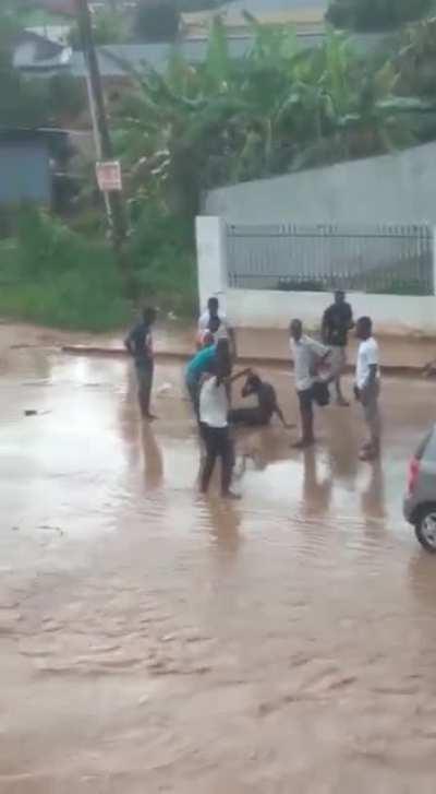 Torrential rain in Accra Ghana 18 05 23