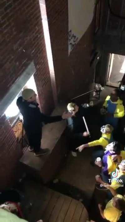 Just some bros plotting to steal the moon