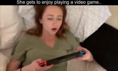 My sister and I learnt how to share!