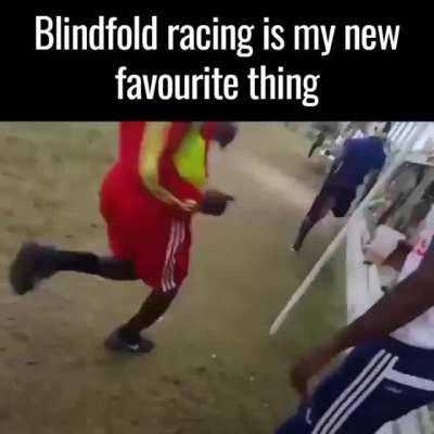 Downhill racing is funny too