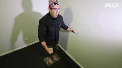 Thumbtack Foot Stomp