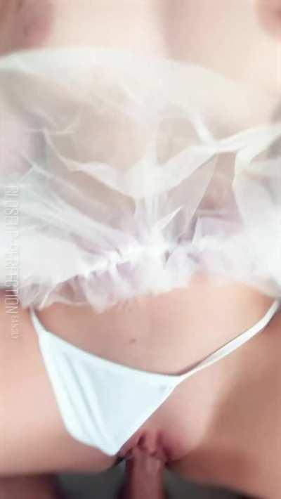 Cute Costume and perfect pussy [FM]