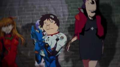 teleported to evangelion world: you see it damn soy: cme hre boy: me: ðð(super gaming house)ðð