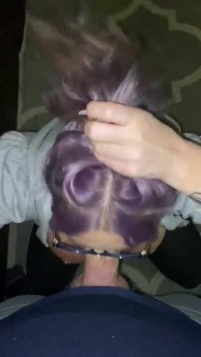 (OC) put my hair in a ponytail during this lol