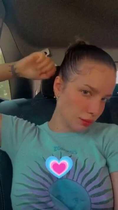 Halsey on IG stories