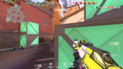 Sick omen teleport spot on ascent!