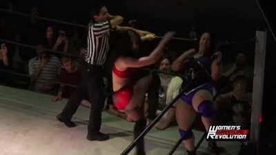 Priscilla Kelly making Jordynne Grace look weak