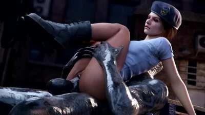 Jill getting fucked (Midnightnsfw)