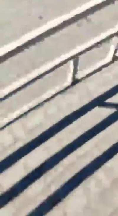 Russians opened fire on peaceful protesters in Kherson. Russian “liberation”