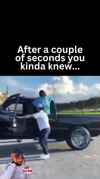 A guy runs himself over while showing off