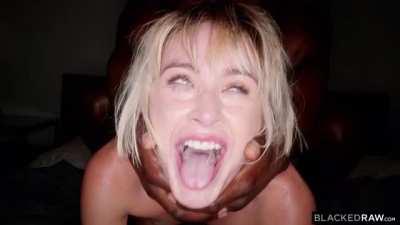 This is the treatment every white girl needs. Crushed and used by BBC.