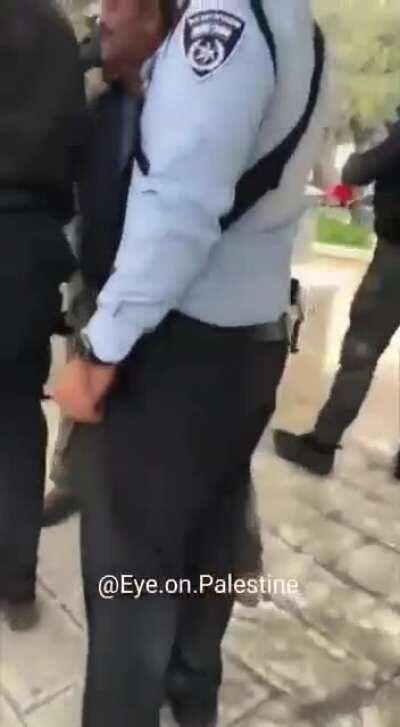 Not pleasant for watching.. What happens in US is on a daily occurrence for Palestinians! American police are often trained in isreal.