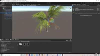 How to make interactive foliage