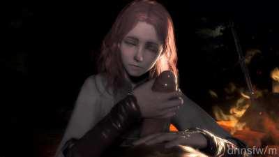 Melina handjob cumshot (Dnnsfw)