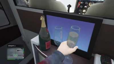 Mm this champagne is very good