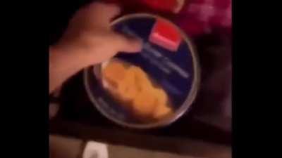 Who tf puts cookies in the sewing kit tho