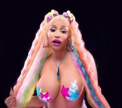 I can't resist Nicki Minaj, especially when she sticks her tongue out like that