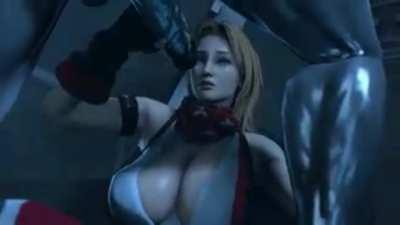 Tina vs Monster WIPs (PerfectDeadbea)t (dead or alive)