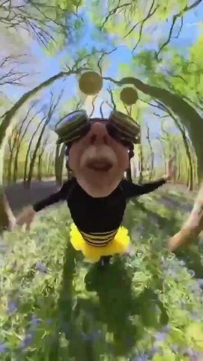 Man films himself with different costumes