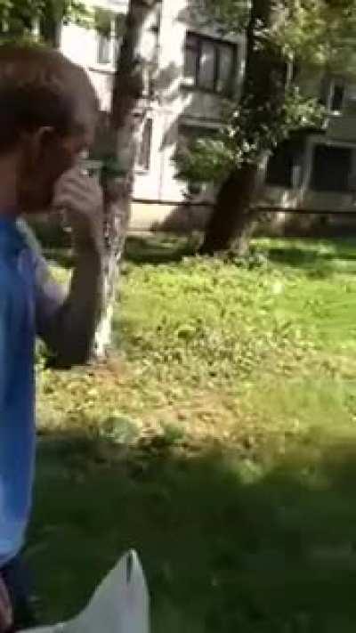 Omfg. . .that poor soul.