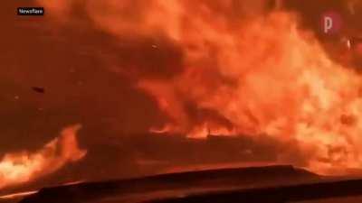 Oregon wildfires but it’s a Halo Warthog run instead