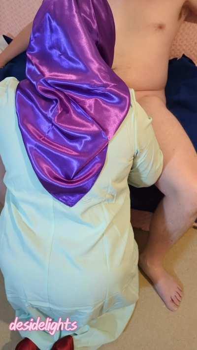 Sinful housewife plays with lovers cock when husband is on business