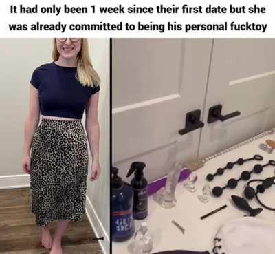 The training didn’t take long, she grew more submissive everyday