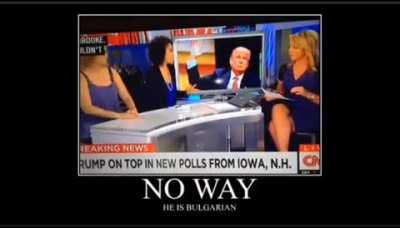 Trump is a Bulgarina 😮