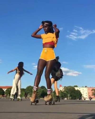 She is quite talented caw caw