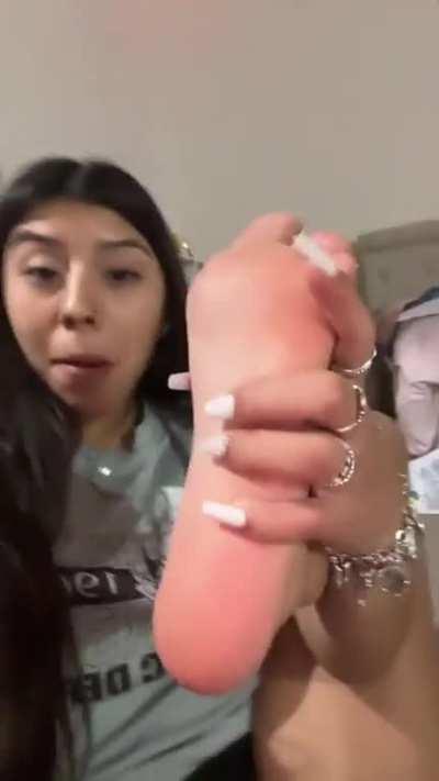 She’s a little whore 