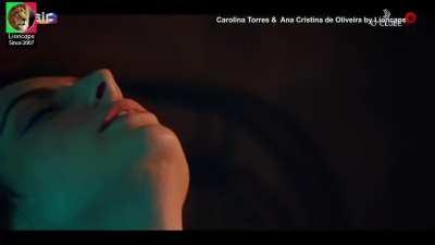 Carolina torres e Ana Cristina de Oliveira em o clube - cena de sexo