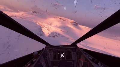 Little flying on Hoth.