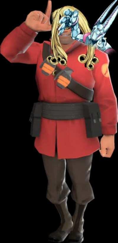 soldier tf2 gets the heart of jesus and talks about napkins for 1 minute and 20 seconds (voice by 15ai)