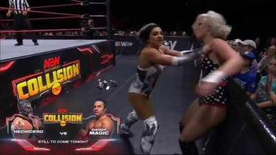 Toni & her protégé, Mariah dazzle & delight the crowd as they are victorious in tag team action (AEW Collision - 6/22/24)