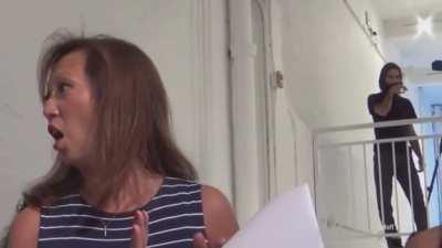 Eric Andre causes mass confusion in a art gallery.