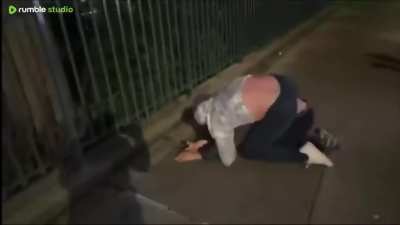 Pred catcher “OBL Nation” challenges pred to fight for freedom, ends up losing.