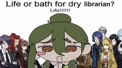 life or bath for a dry nutsack 