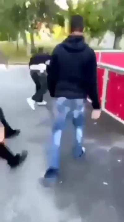 he paid the price for beating smaller kids