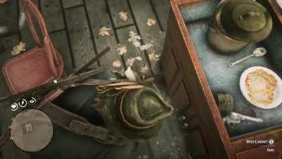 I accidentally put a dead guy in the cabinet. Have no clue how.