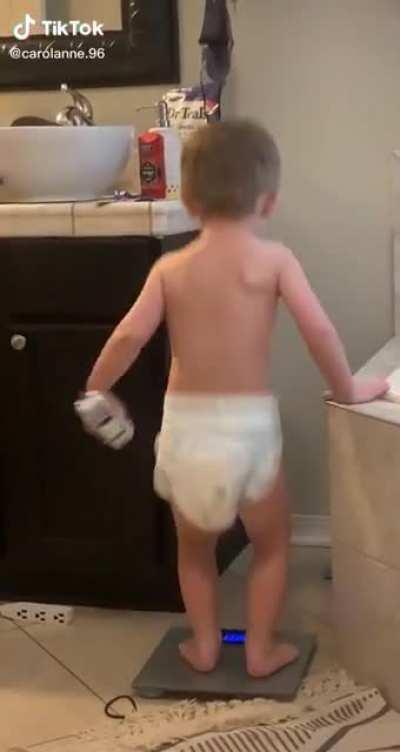 Can you tell my son's been watching me lol