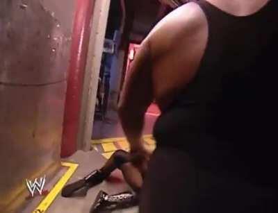 Wow, Triple H during the reign of terror had everything. Even a forklift license