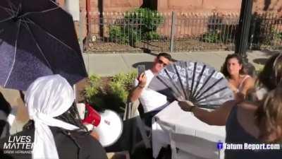 You are now racist for recording protesters