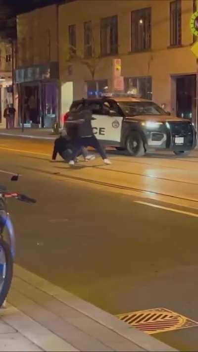 Man Whips Out Live Snake During Street Fight in Toronto, Canada