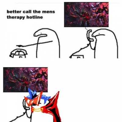 better call the men's therapy hotline