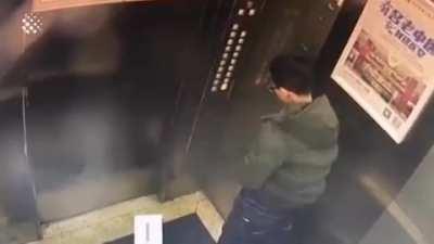 Спалил лифт