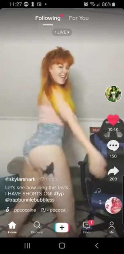 I've never loved a mullet on a girl so much🤪🤪😍😍😍