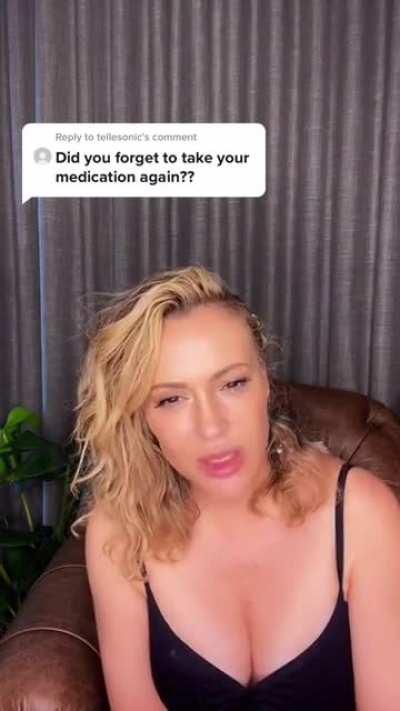 Don't care about the subject she's talking about, too busy looking at her tits